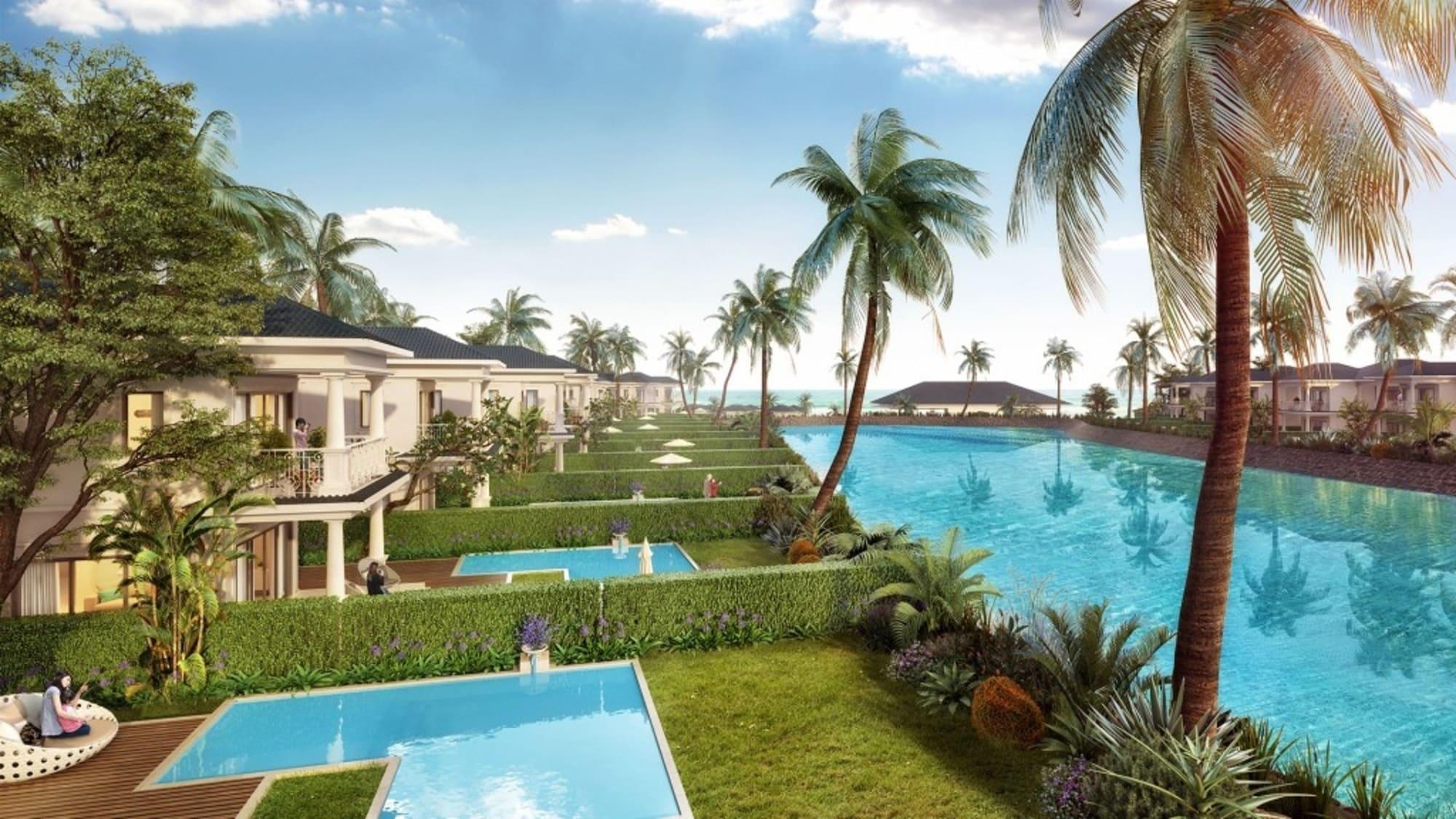 Melia Vinpearl Cam Ranh Beach Resort מראה חיצוני תמונה